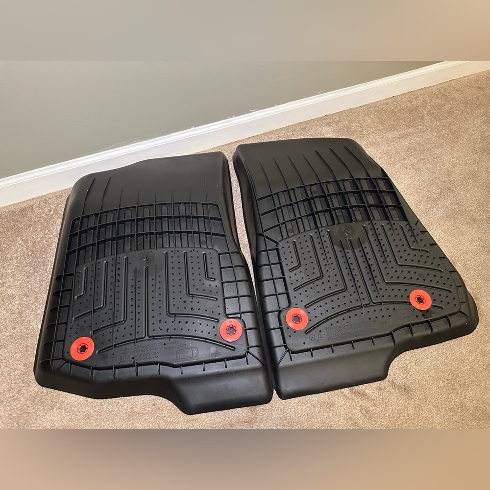WeatherTech HP Floor Liners for Jeep Wrangler - Great Condition! - Picture 2 of 4